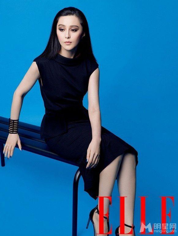 范冰冰《ELLE》高清写真冷艳妆容魅惑人心_图-11