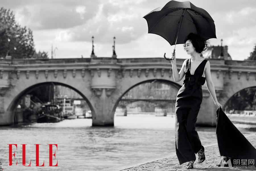 范冰冰《ELLE》封面大片性感华贵霸气风范_图-1