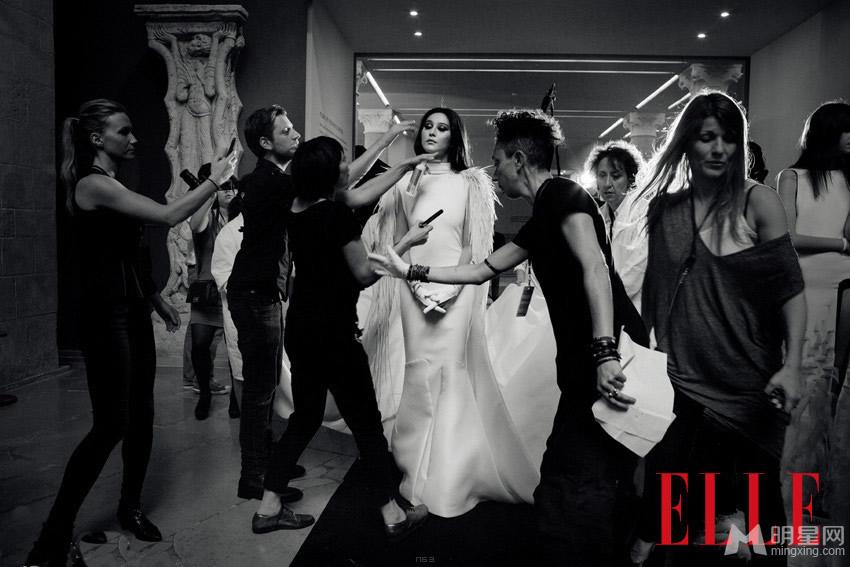 范冰冰《ELLE》封面大片性感华贵霸气风范_图-7