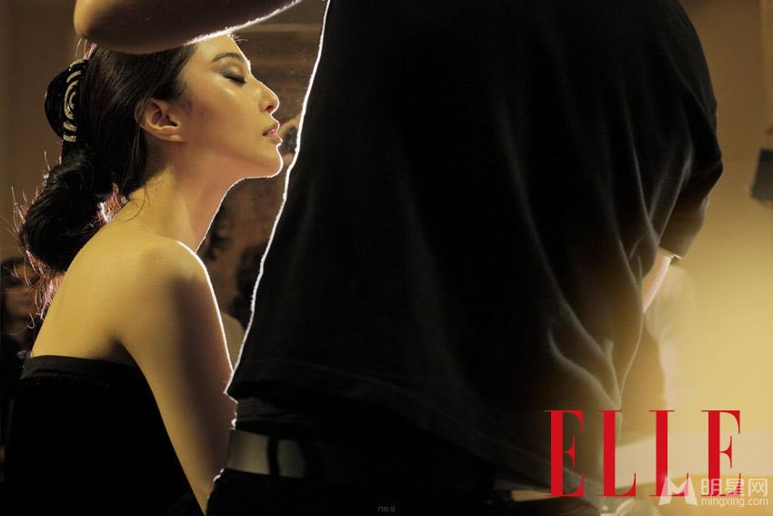 范冰冰《ELLE》封面大片性感华贵霸气风范_图-5
