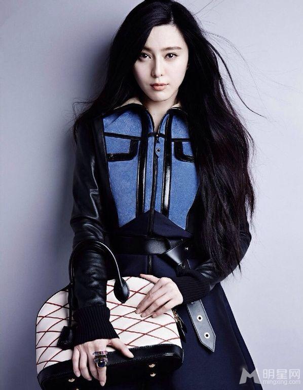 范冰冰登《VOUGE》显女王气质金九”封面女郎_图-4