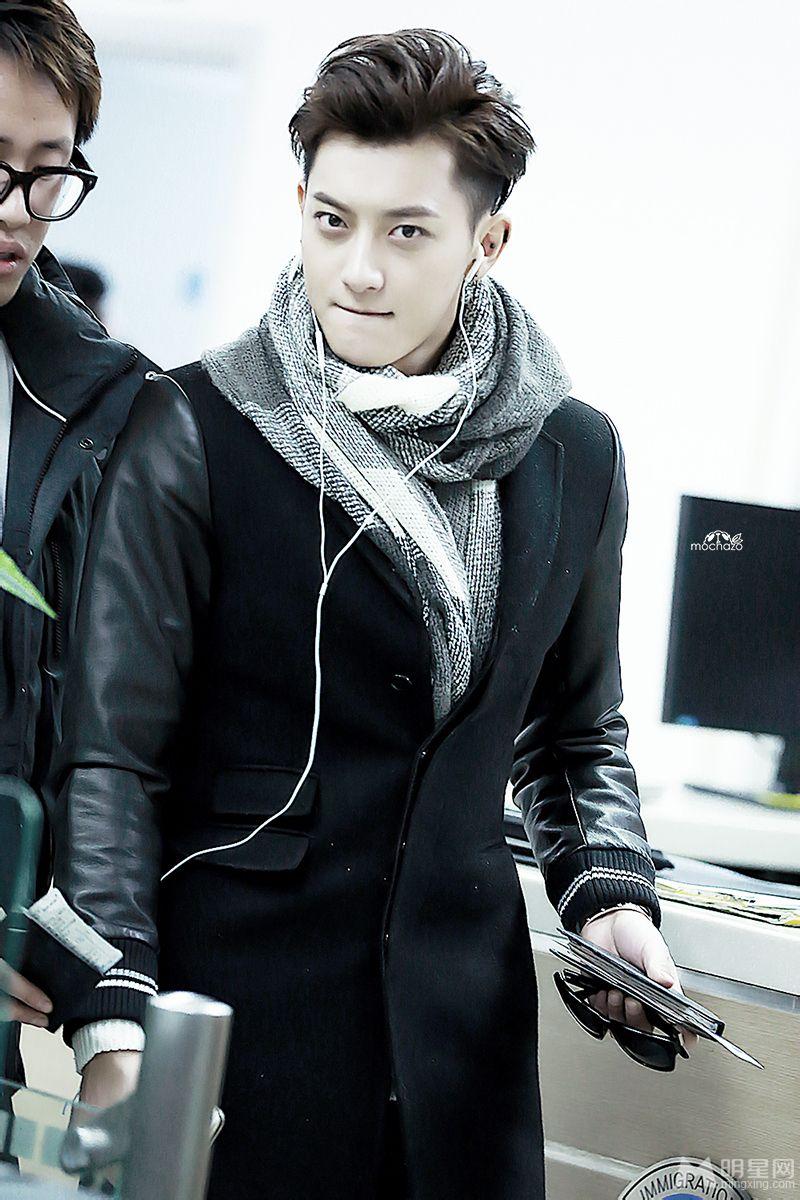 2014年11月EXO韩国金浦飞日本羽田机场写真黄子韬图片写真_图-9