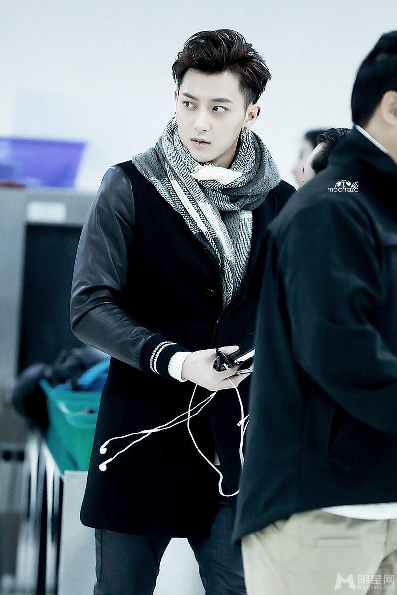 2014年11月EXO韩国金浦飞日本羽田机场写真黄子韬图片写真_图-3