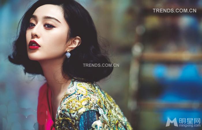 范冰冰登《时尚新娘》10月刊完整版封面大片_图-5