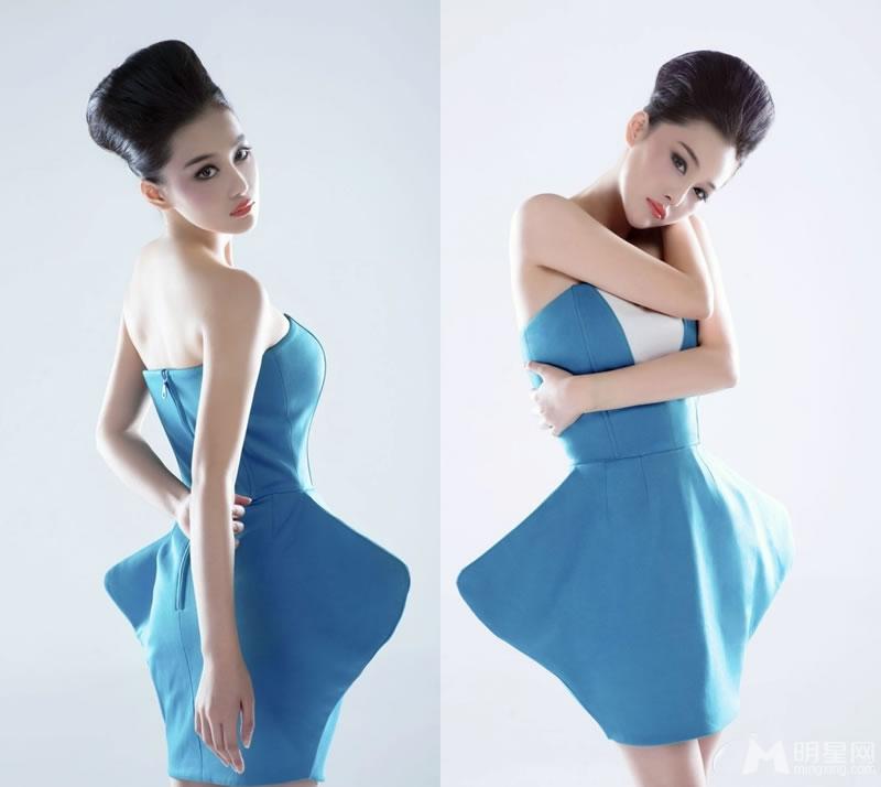 张馨予性感妖艳宫格写真尽显成熟诱惑_图-10
