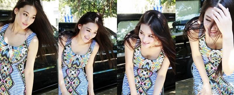 张馨予性感妖艳宫格写真尽显成熟诱惑_图-8