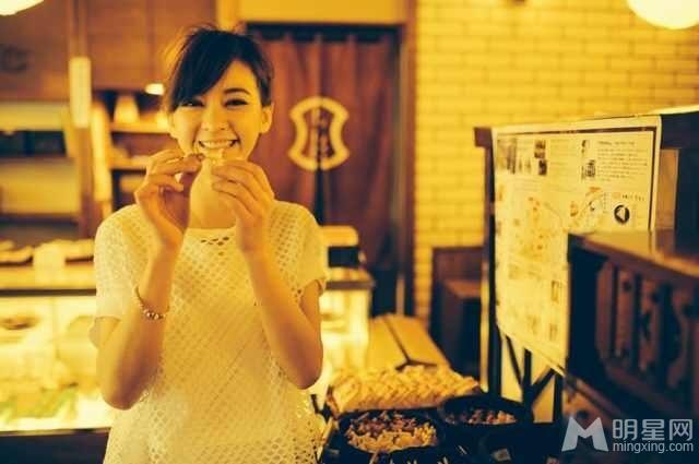 陈意涵最新写真我愿意做个一个快乐的吃货_图-4