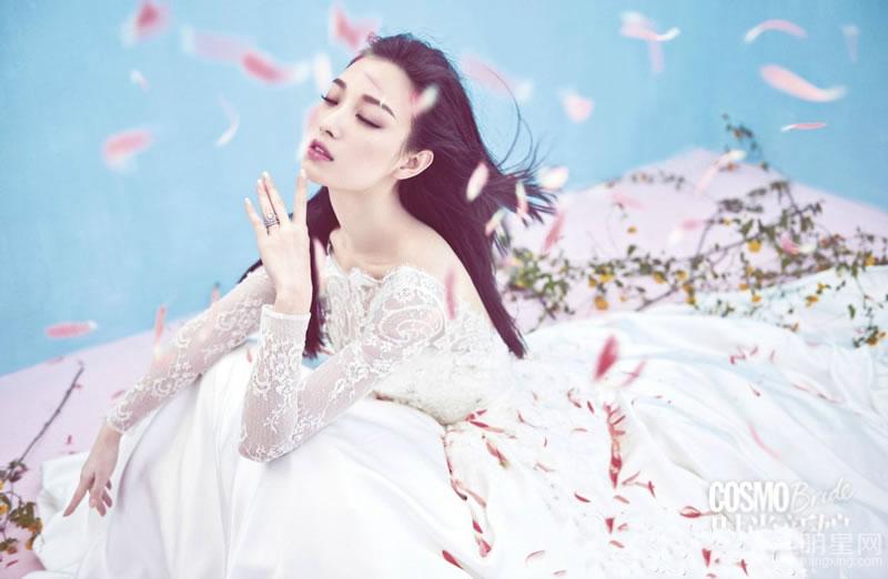 倪妮《新娘大作战》宣传海报梦幻演绎海洋季女神_图-3