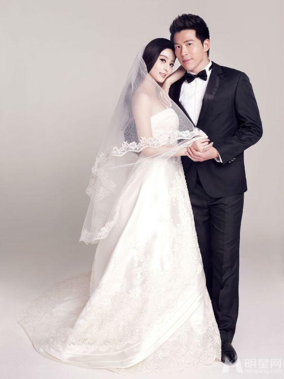 范冰冰金夫人婚纱写真第二弹酥胸外露展曼妙身姿_图-4
