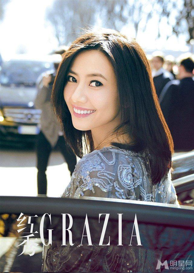 高圆圆征服米兰时尚圈《红秀GRAZIA》靓丽春装秀_图-1