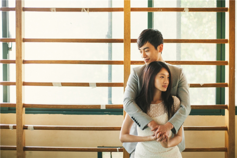 朱亚文沈佳妮婚纱照曝光柔情甜蜜清新_图-9
