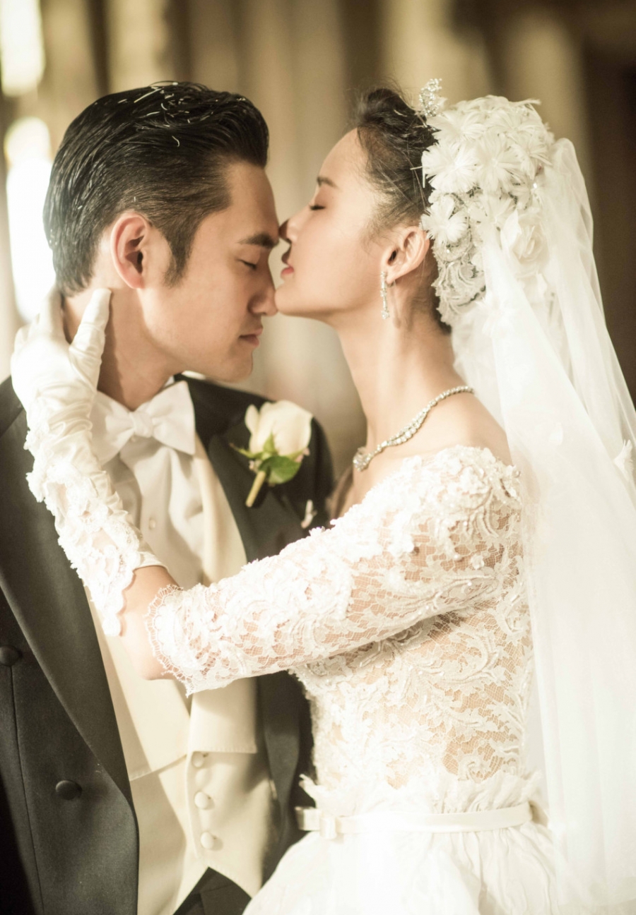 袁弘张歆艺德国大婚现场俩人甜蜜幸福_图-4