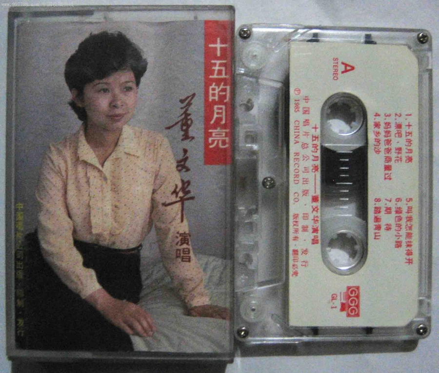 董文华老照片董文华磁带封面写真_图-14