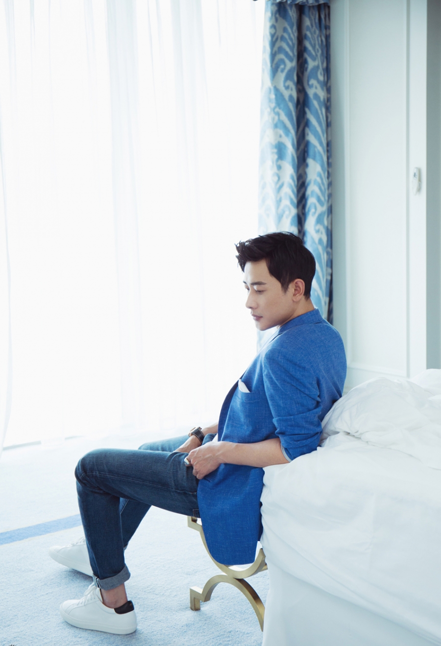 罗晋帅气写真展现温柔男友力_图-9