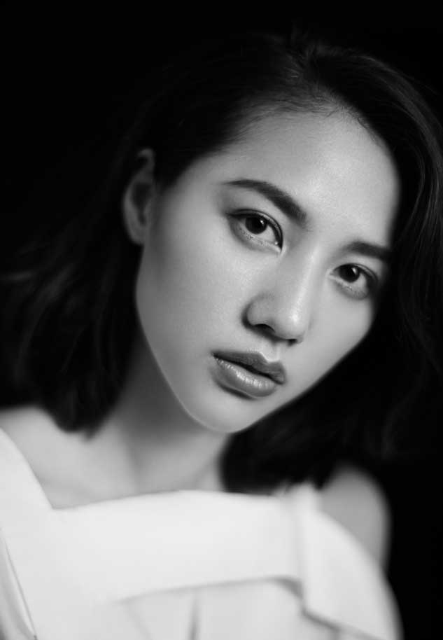 董琦黑白风格大片_图-2