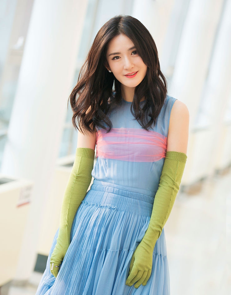 谢娜花絮写真曝光灵动而飘逸似“精灵”_图-7