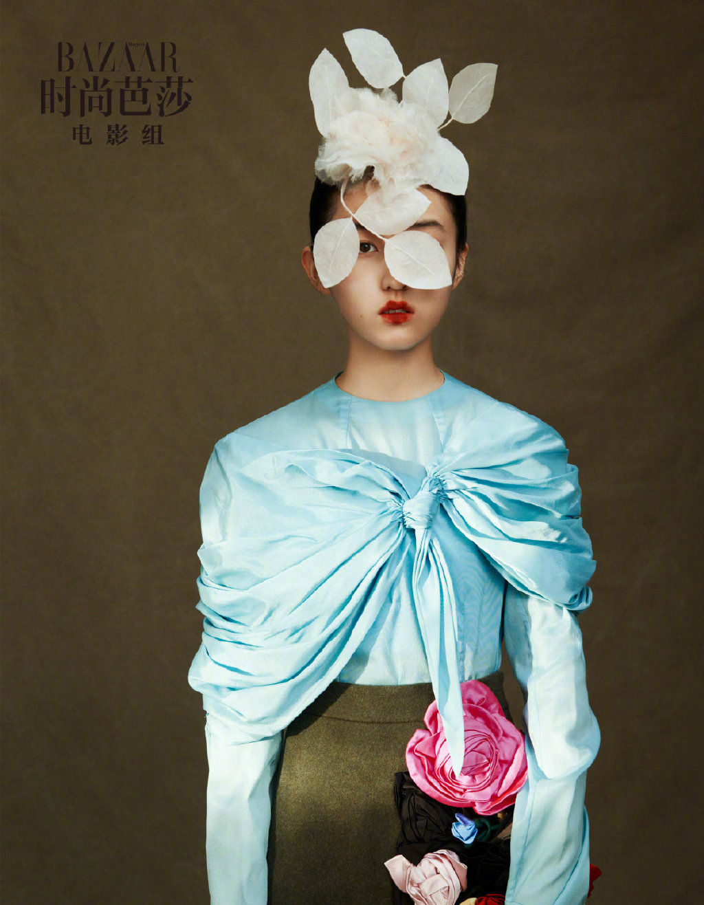 张子枫《时尚芭莎》写真展现多变面貌_图-3