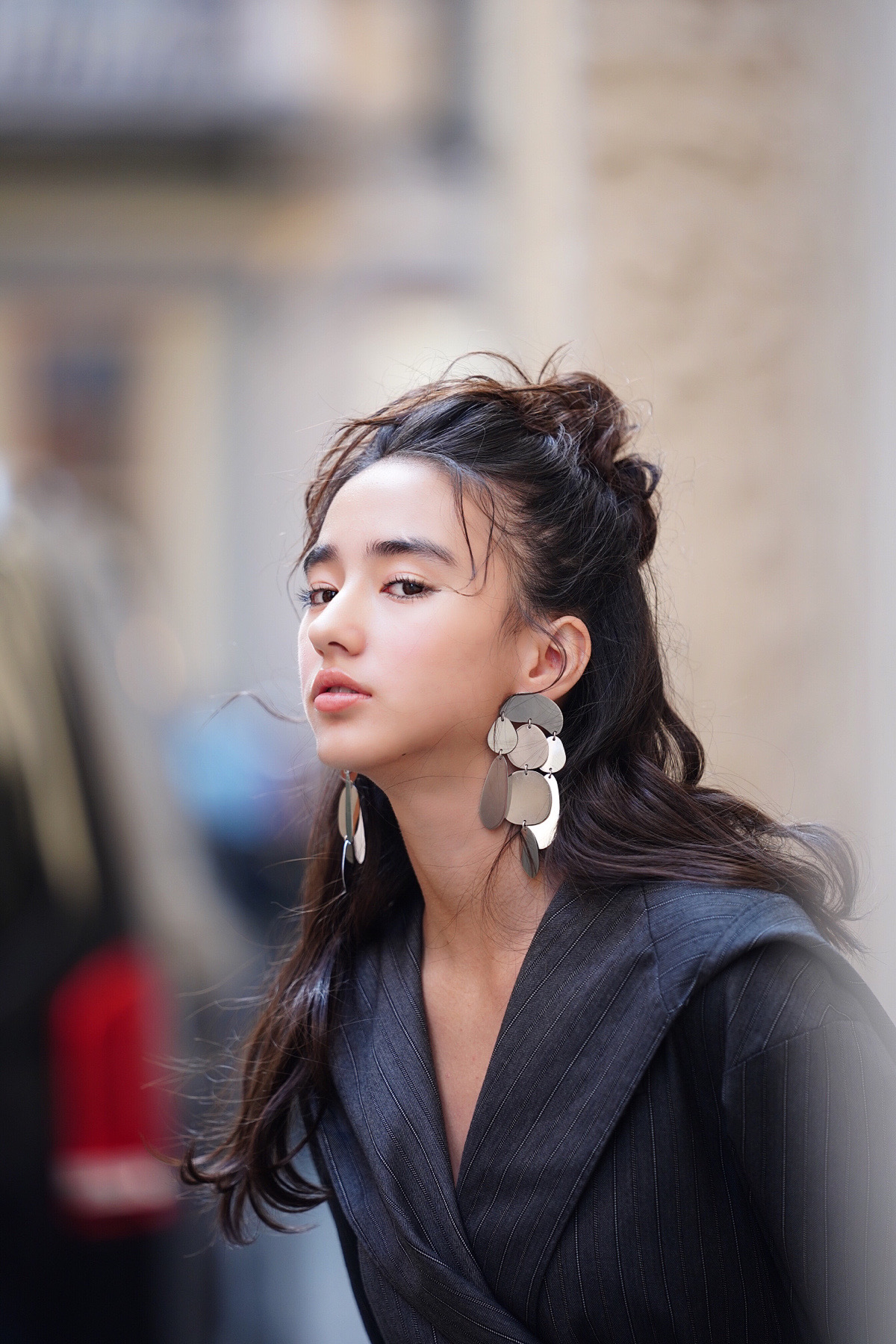 李宛妲Vanda米兰随记原生态少女玩转米兰街头潮范尽显_图-1