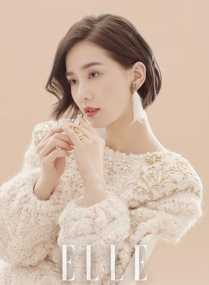 刘诗诗最新杂志写真气质高雅似玉兰_图-3