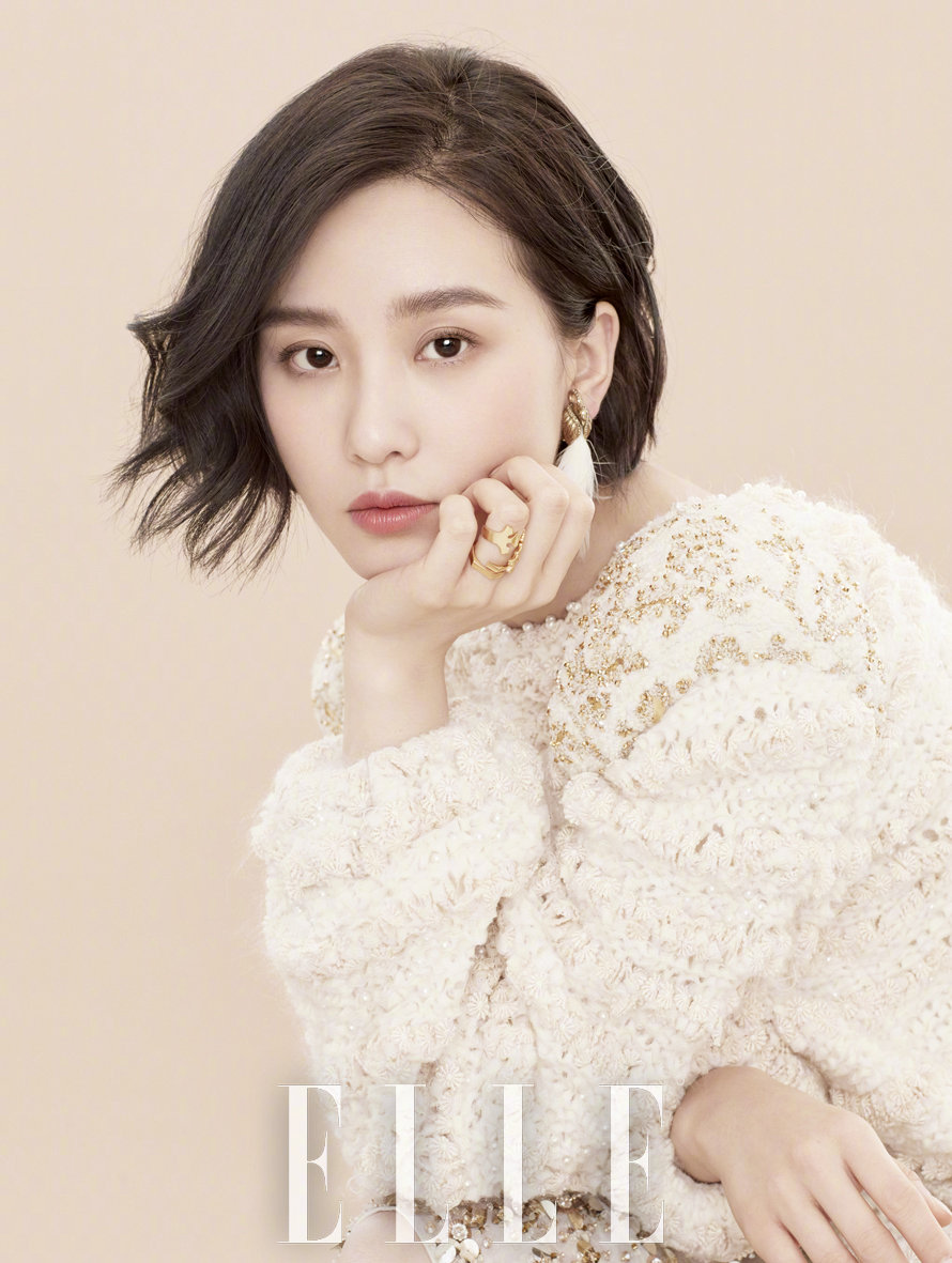 刘诗诗最新杂志写真气质高雅似玉兰_图-9
