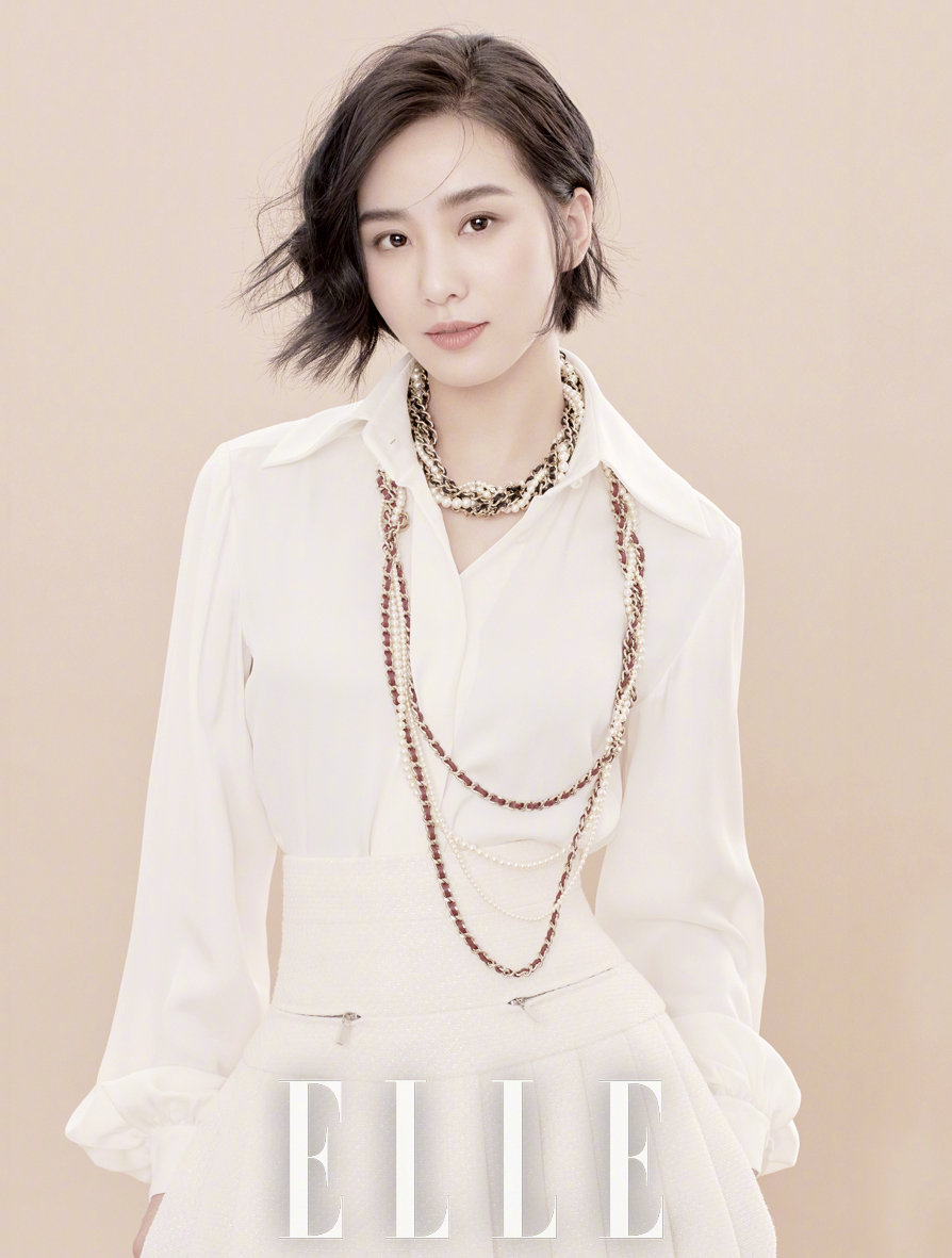 刘诗诗最新杂志写真气质高雅似玉兰_图-1