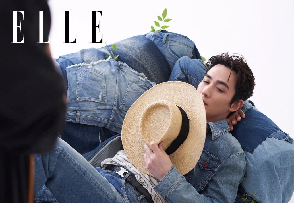 朱一龙《ELLE》写真拍摄花絮眉眼温柔令人沉醉_图-1