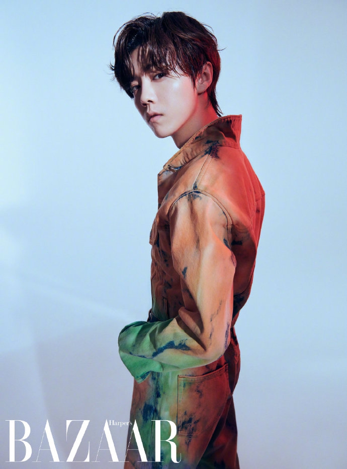鹿晗最新杂志写真演绎复古时尚造型_图-5