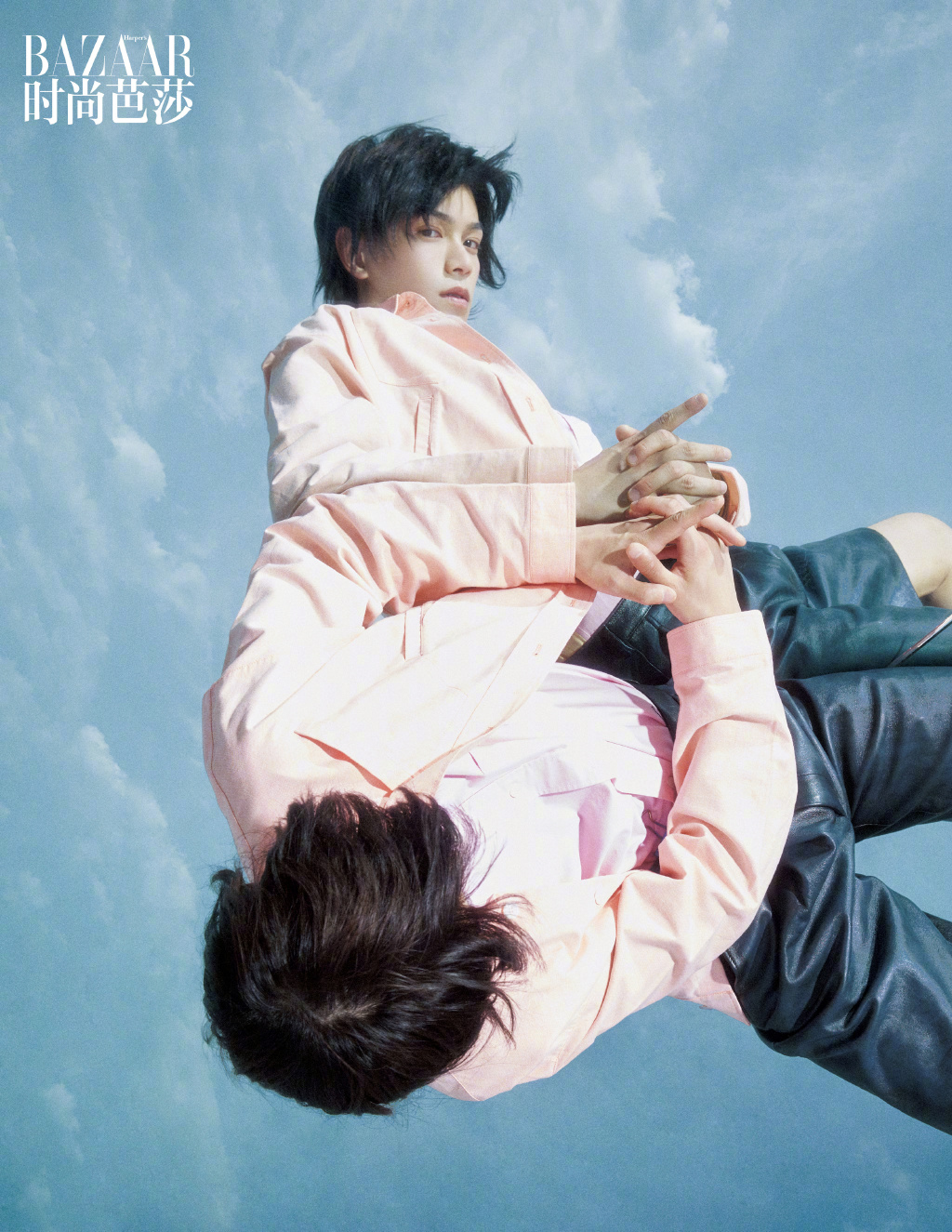 丁禹兮时尚芭莎写真演绎日系少年风采_图-2
