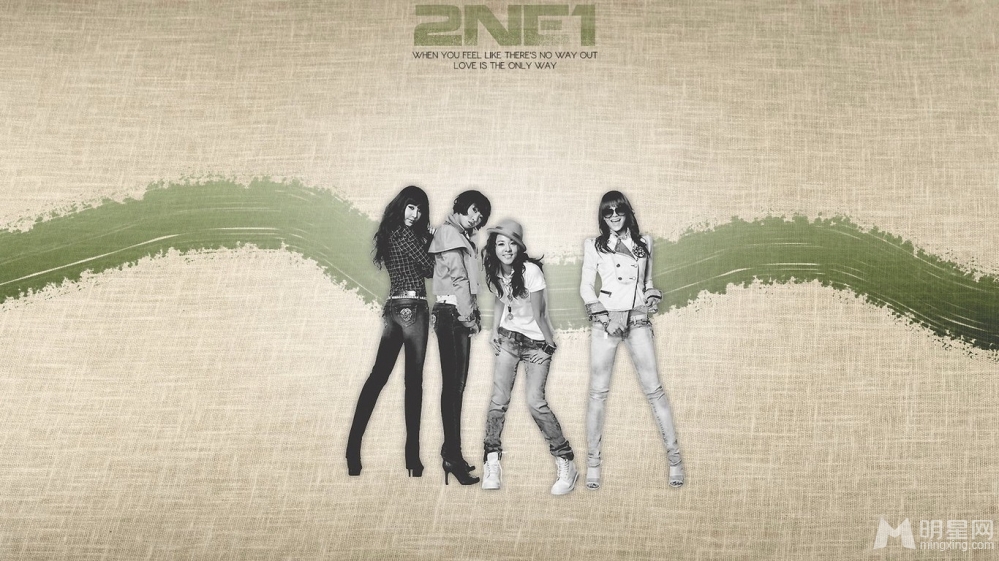 韩女团2NE1高清电脑壁纸_图-4