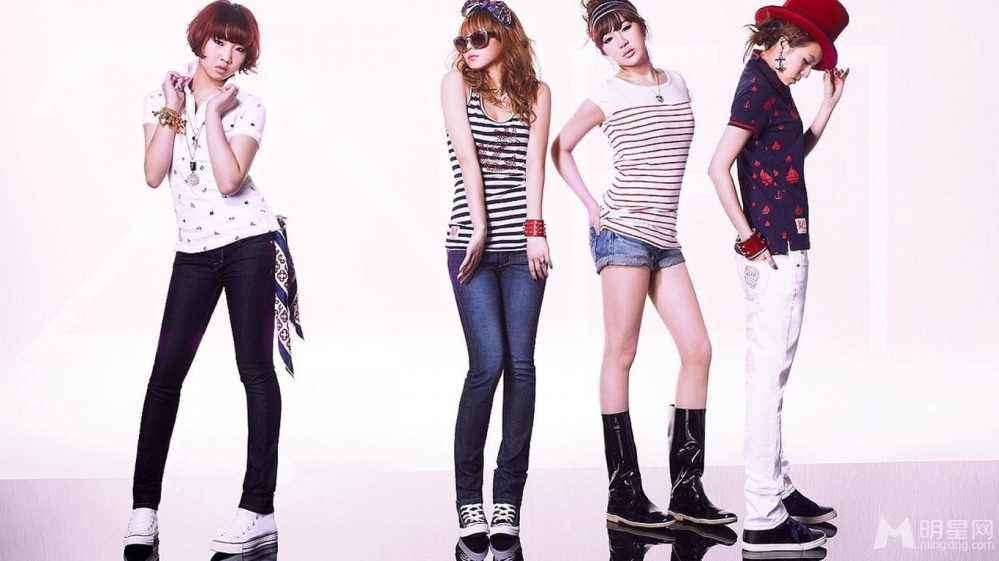 韩女团2NE1高清电脑壁纸_图-5