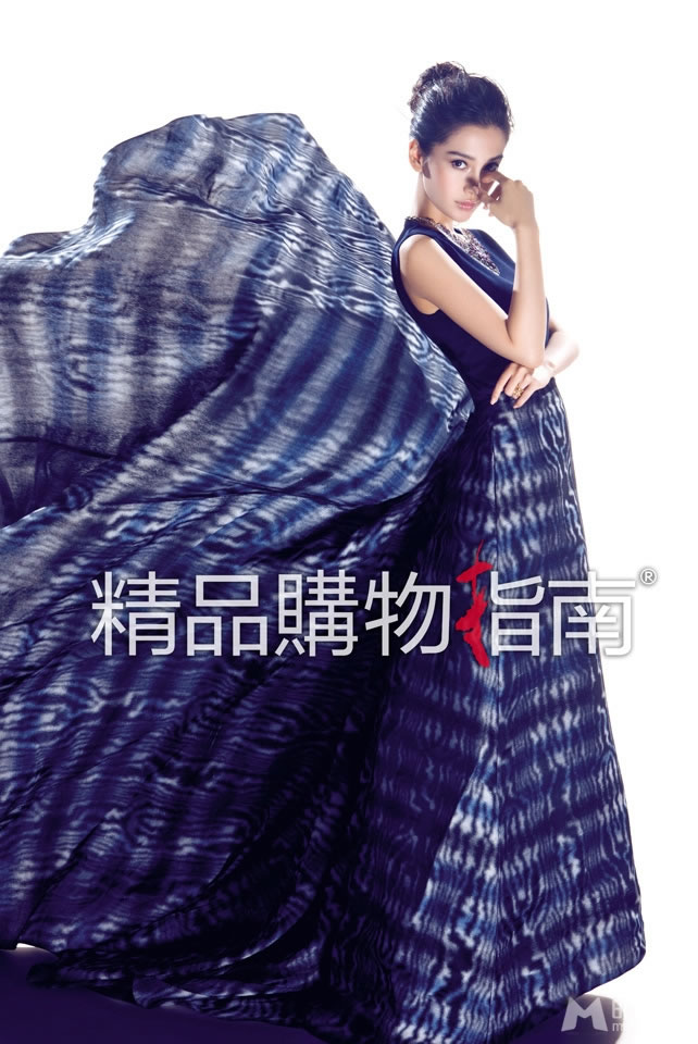 Angelababy精品购物指南美艳优雅时尚大片_图-1