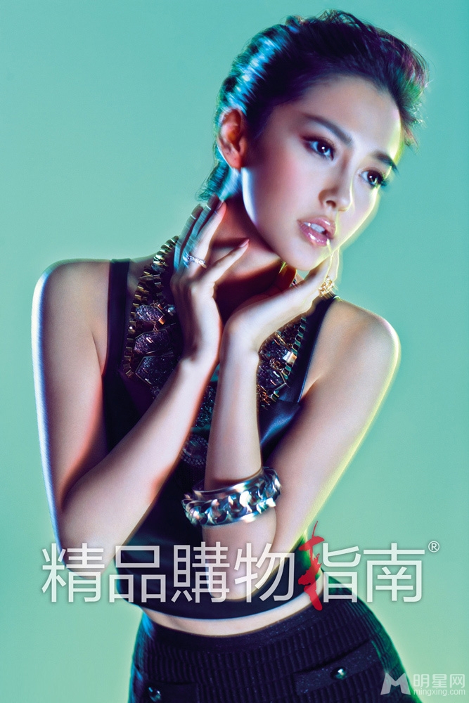 Angelababy精品购物指南美艳优雅时尚大片_图-3