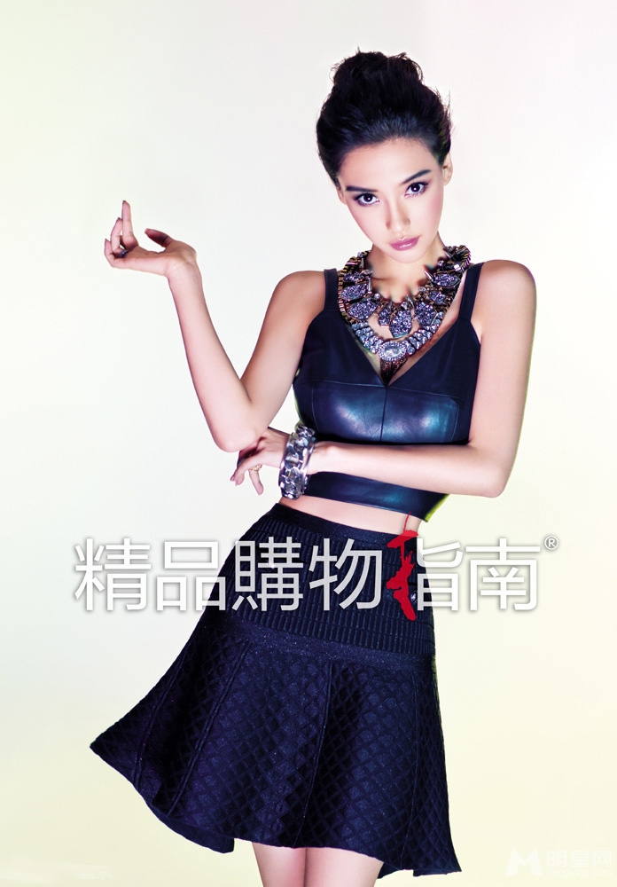 Angelababy精品购物指南美艳优雅时尚大片_图-5