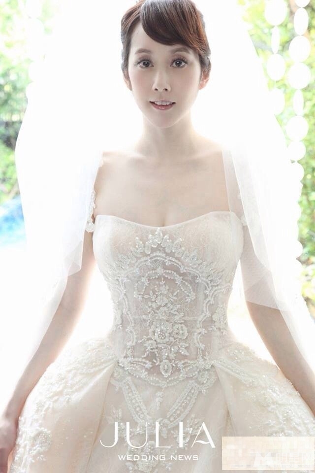 许慧欣晒婚纱照唯美出镜却不见老公身影_图-6
