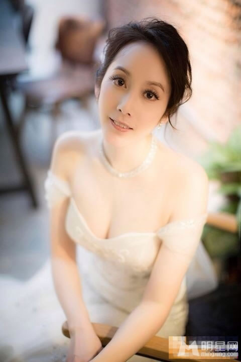 许慧欣晒婚纱照唯美出镜却不见老公身影_图-1