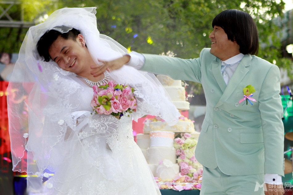 蘑菇兄弟王嘉诚昨日大婚婚礼现场照曝光_图-3