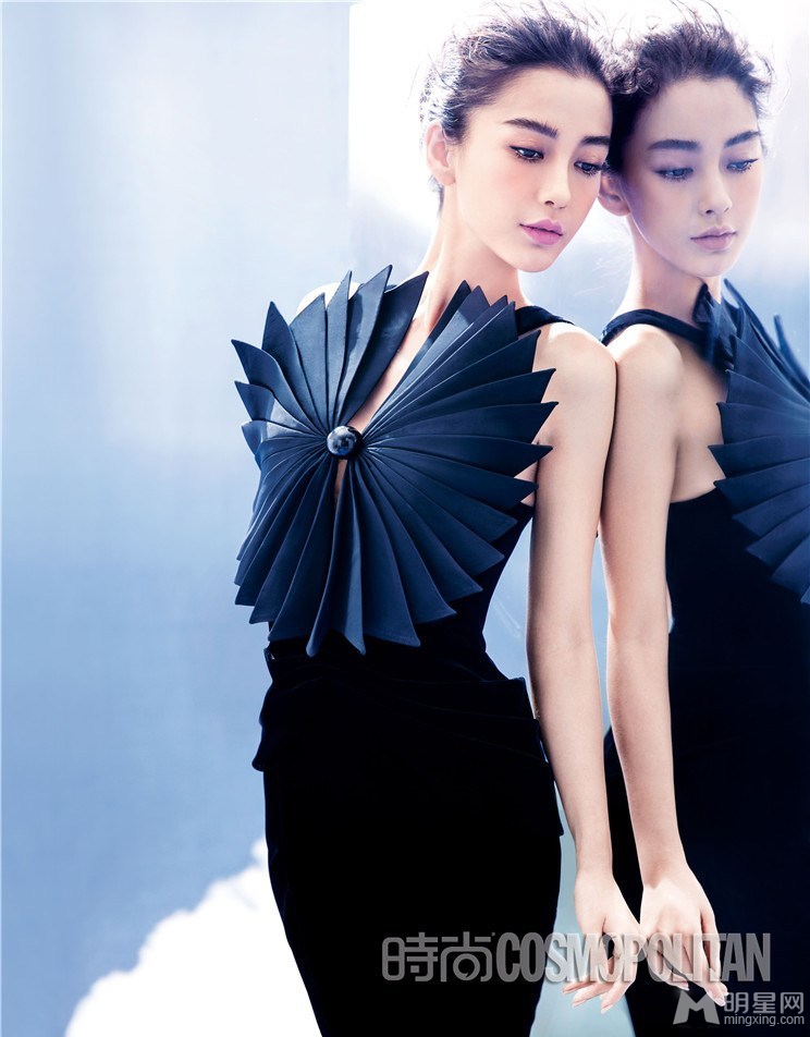 Angelababy全新时尚大片唯美女神极致诱惑_图-6