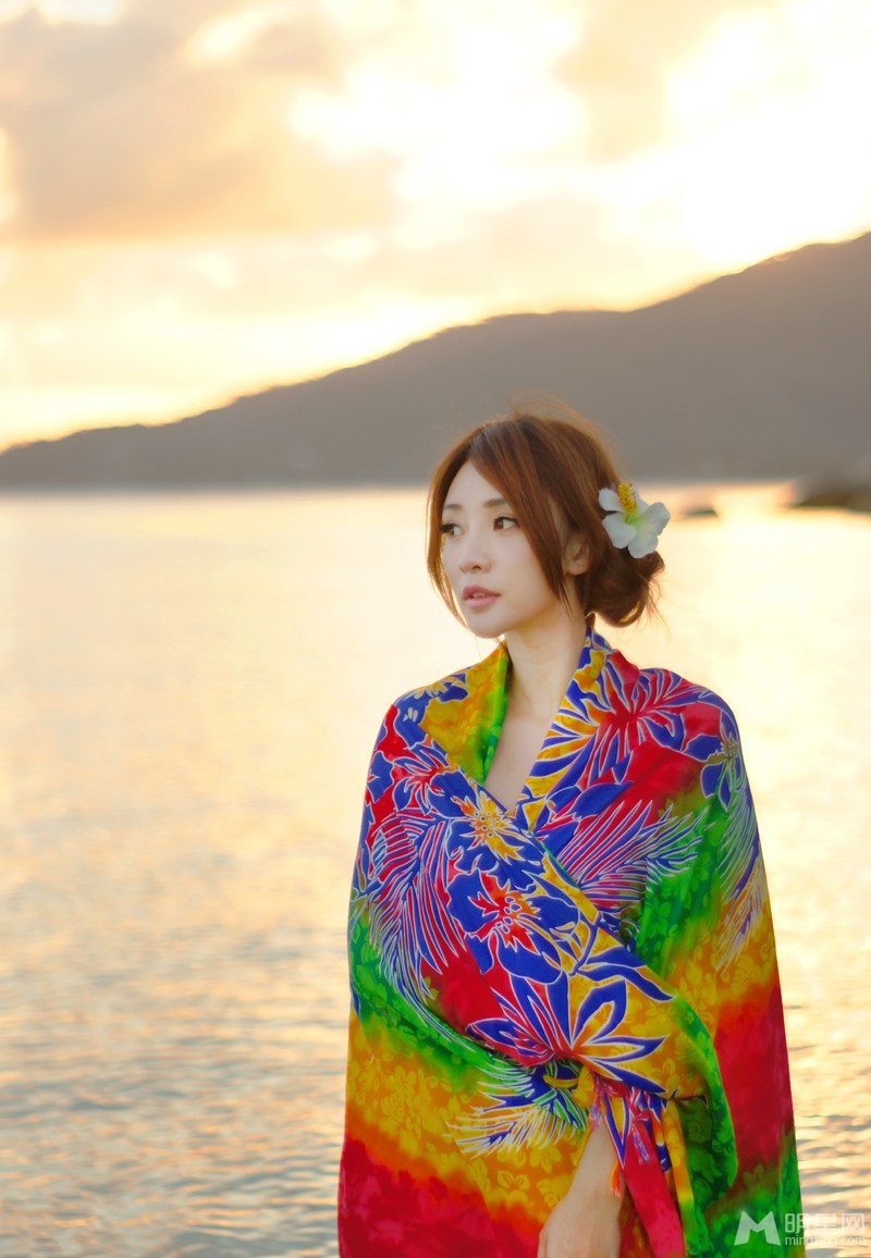 柳岩苏梅岛海滩唯美写真全集性感小清新_图-30