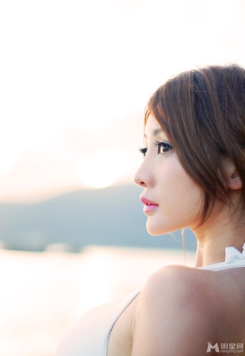 柳岩苏梅岛海滩唯美写真全集性感小清新_图-5