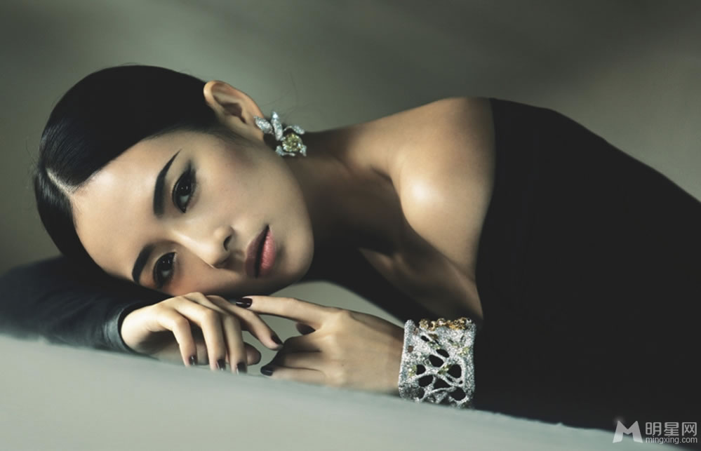 章子怡时尚写真冷艳奢华尽显女王范_图-1