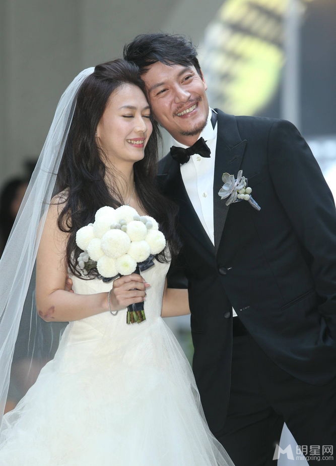 张震与庄雯如结婚婚礼现场大曝光_图-4
