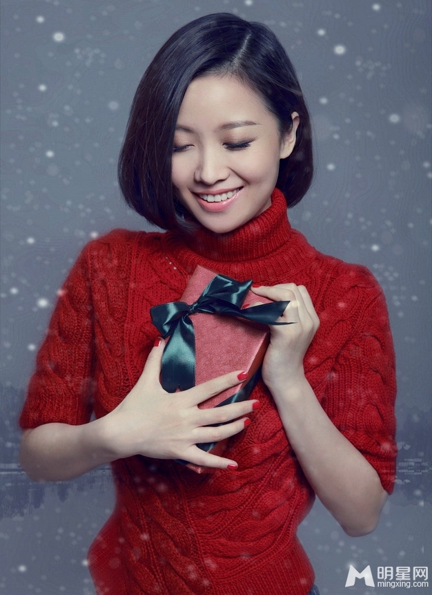 众星2013年圣诞写真集锦色彩缤纷性感清新_图-14