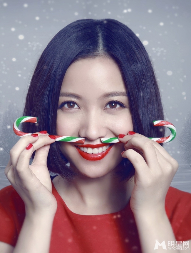 众星2013年圣诞写真集锦色彩缤纷性感清新_图-15