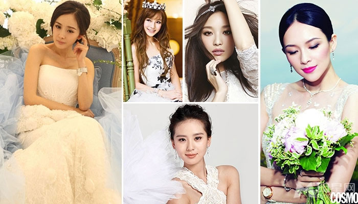 马年欲结婚女星婚纱PK最美新娘花落谁家_图-1