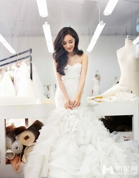 马年欲结婚女星婚纱PK最美新娘花落谁家_图-4