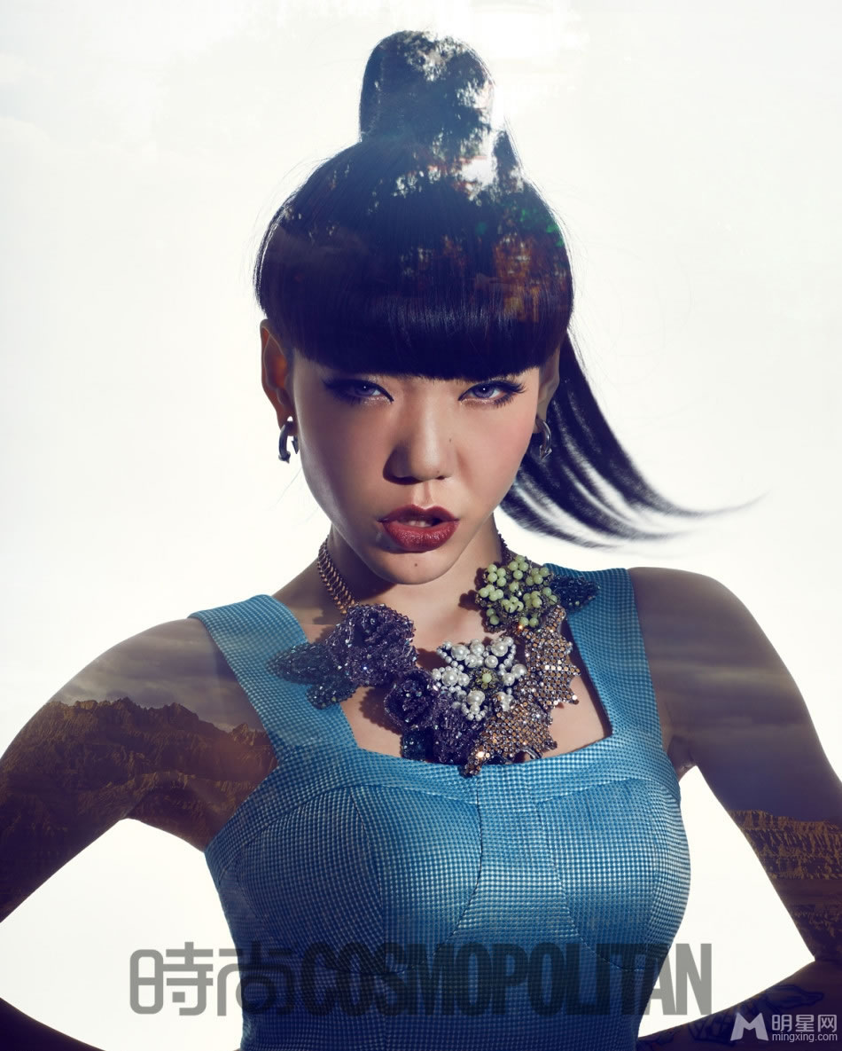 吴莫愁动感杂志写真时尚妩媚显妖惑_图-4