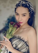 李媛婚纱写真个性新娘尽显自我风格