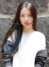 郭碧婷文艺写真长发飘飘诠释原始韵味