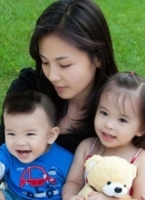 刘涛私生活居家照可爱儿女卖萌温馨动人
