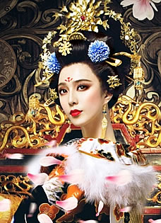 武则天精美海报范冰冰华丽造型惊艳网友